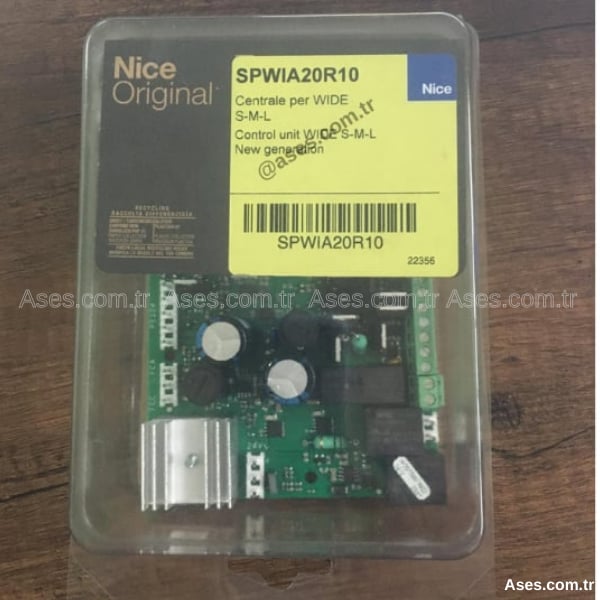 Nice SPWIA20R10-WIDE Bariyeri Kontrol Kartı (WIDE S/ M/ L)