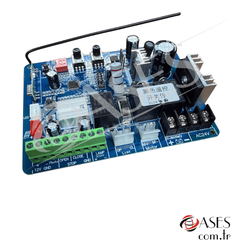DMR DC 24V Yana Kayar Kapı Motor Kontrol Kartı – 2 Kumandalı