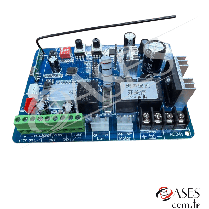 DMR DC 24V Yana Kayar Kapı Motor Kontrol Kartı – 2 Kumandalı