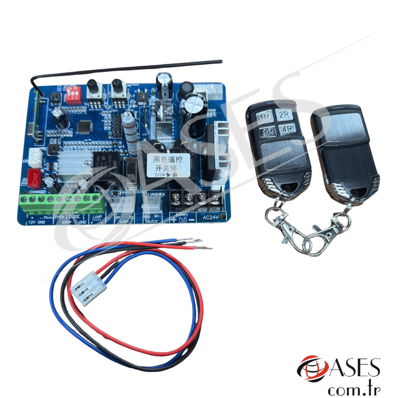 DMR DC 24V Yana Kayar Kapı Motor Kontrol Kartı – 2 Kumandalı