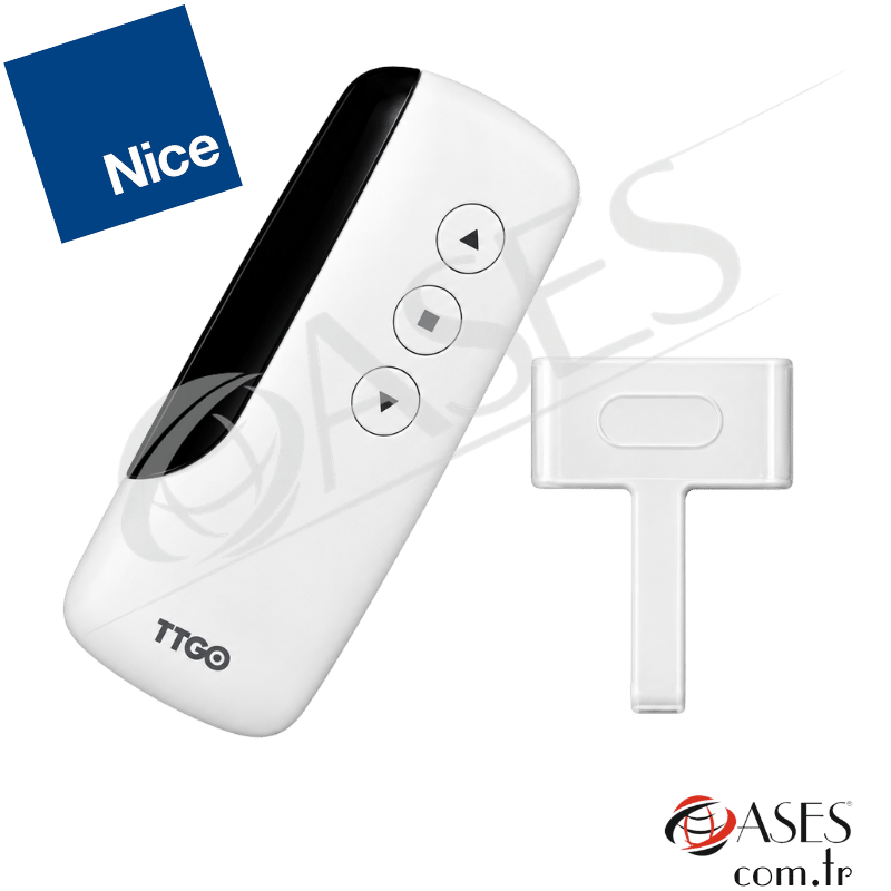 Nice TTGO 1 Kanallı Panjur ve Motorlu Perde Uzaktan Kumandası