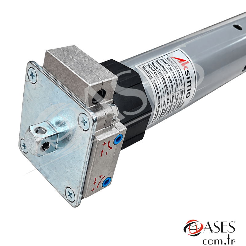 Aksimo 70-80M Redüktörlü Kepenk Motoru – 80 Nm, 70lik Tüp Motor