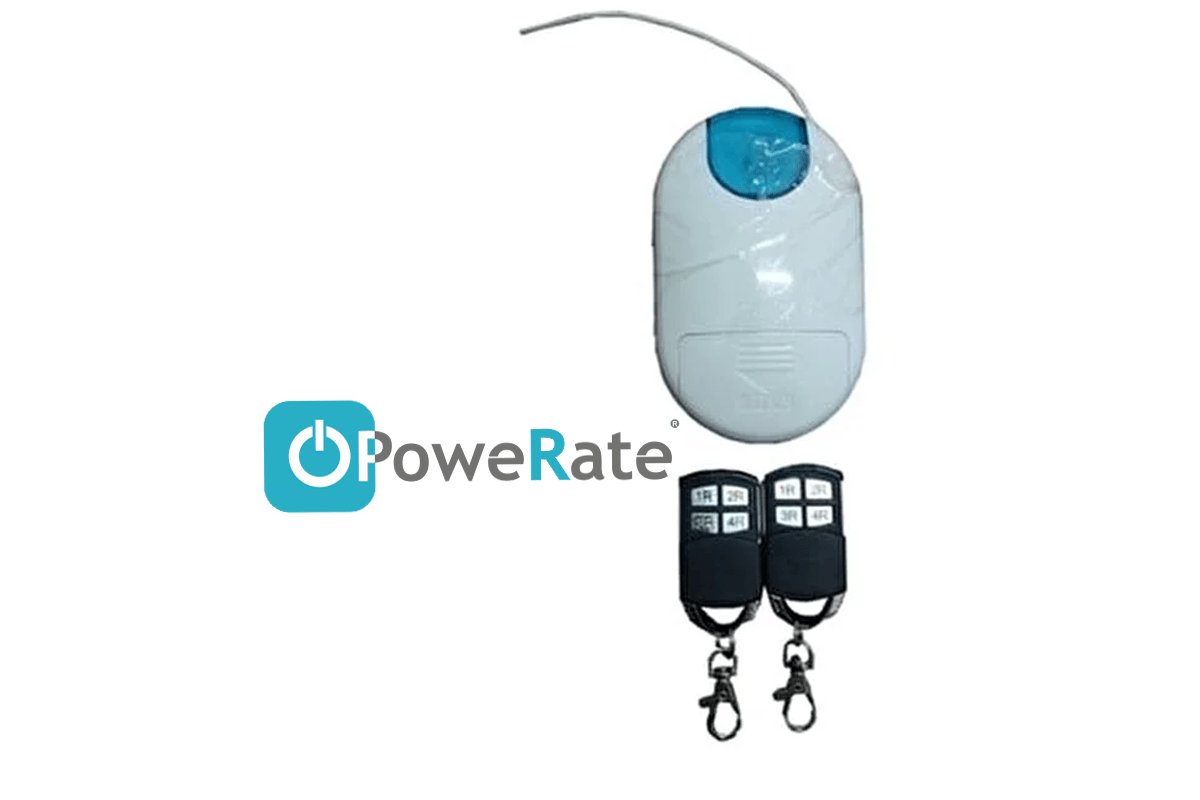 Powerate PW2 Otomatik Kepenk Alıcısı 2 Adet Kumandalı