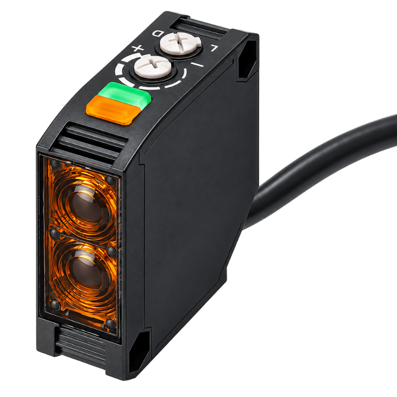 Omron E3JK-RR12 Fotosel Seti – E39-R1S Reflektör ve E39-L40 Montaj Braketi Dahil