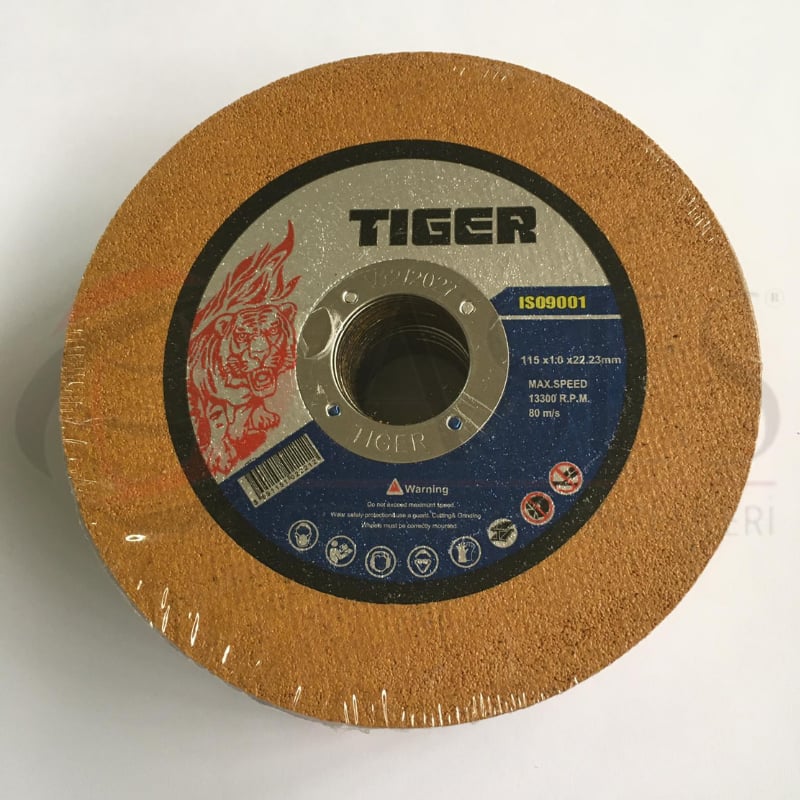 TİGER İthal 115x1mm Metal Kesme Taşı (50 Adet)