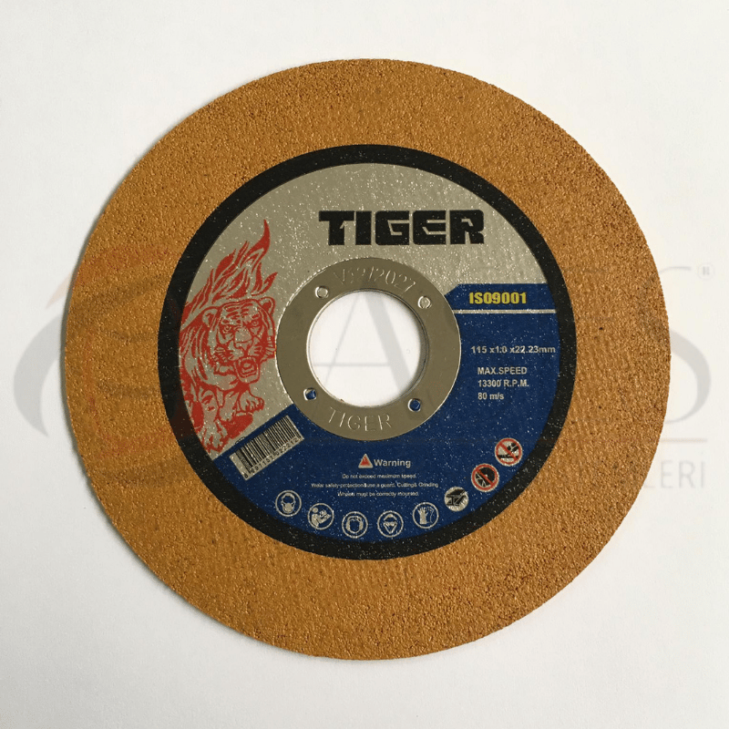 TİGER İthal 115x1mm Metal Kesme Taşı (100 Adet)