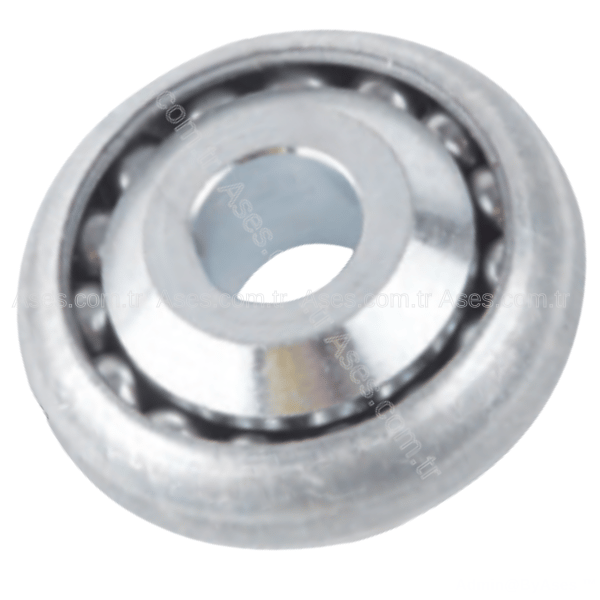 Rulmanlı Plaket Üçgen 70x42x2mm - 42x12mm Çelik Rulman