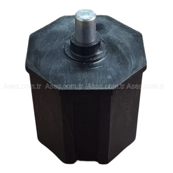 Boru Başı 70mm Boru L=70mm  PVC 12mm Pimli