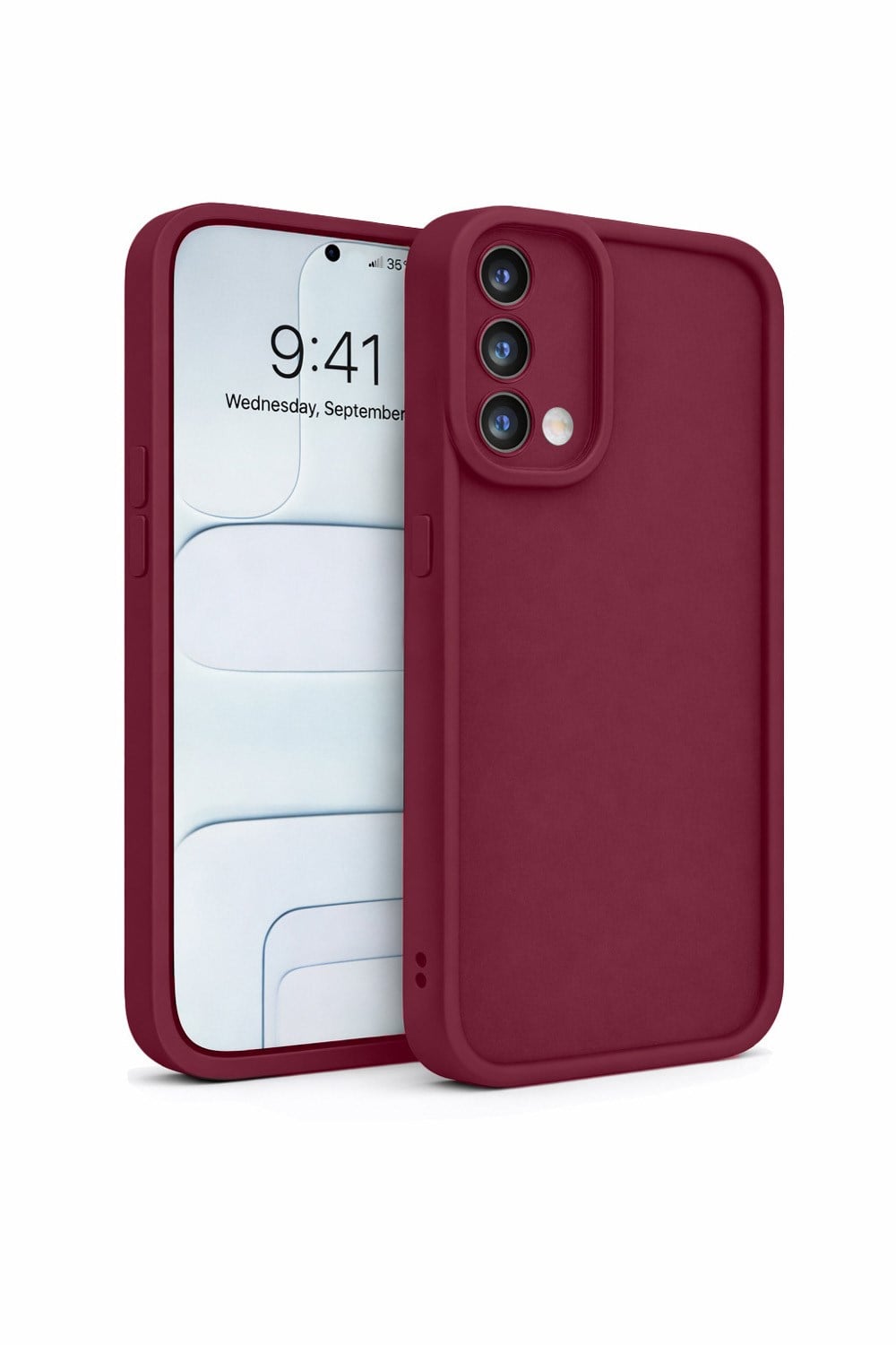 Oppo A74 4G Uyumlu Kamera Çıkıntılı Mat Silikon Telefon Kılıfı