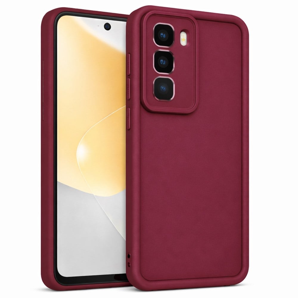 Infinix Hot 50 Pro Kılıf – Kamera Çıkıntılı – Mat Silikon Telefon Kılıfı