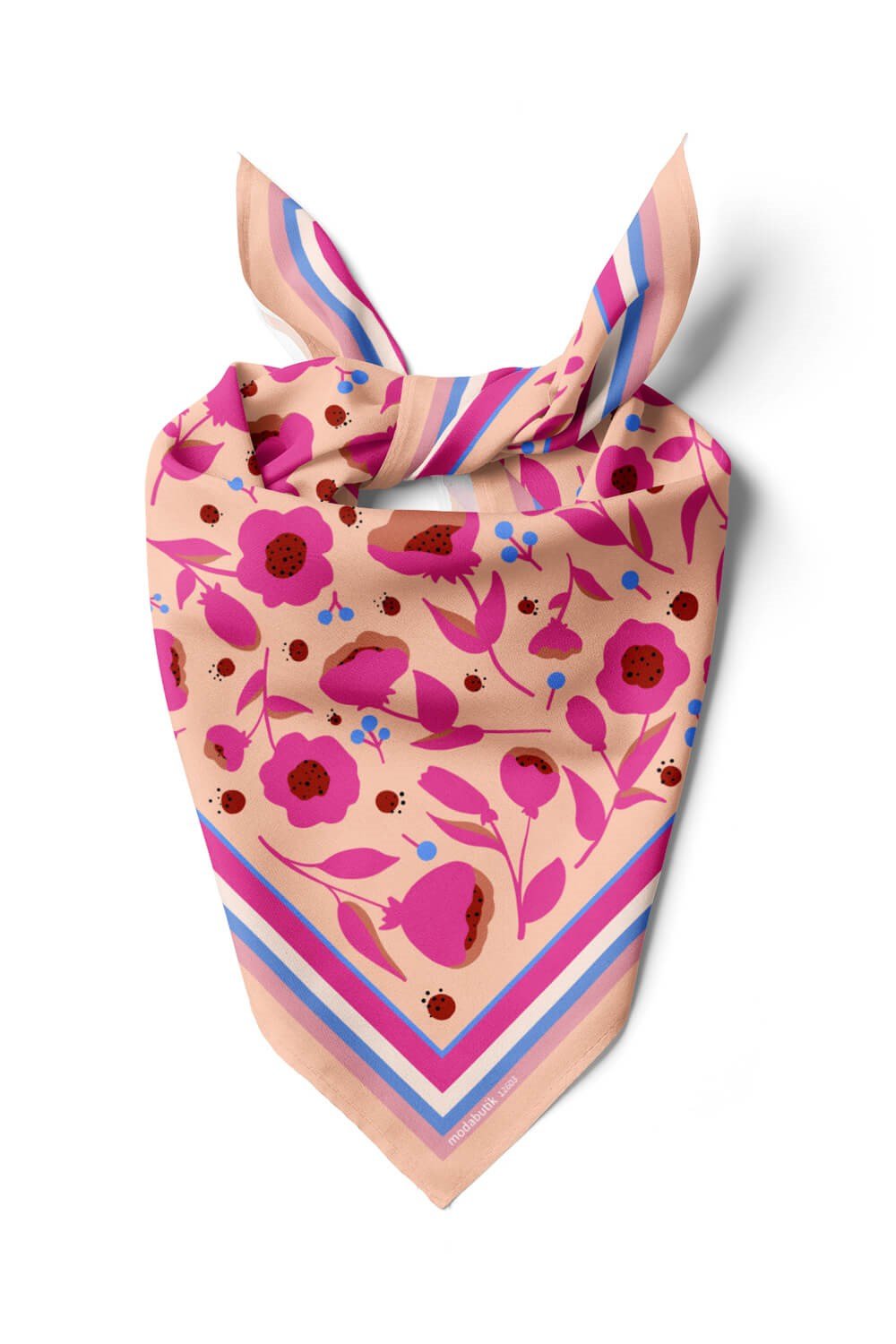 Violla F81 TRIBAL FLORAL TASARIMLI BANDANA