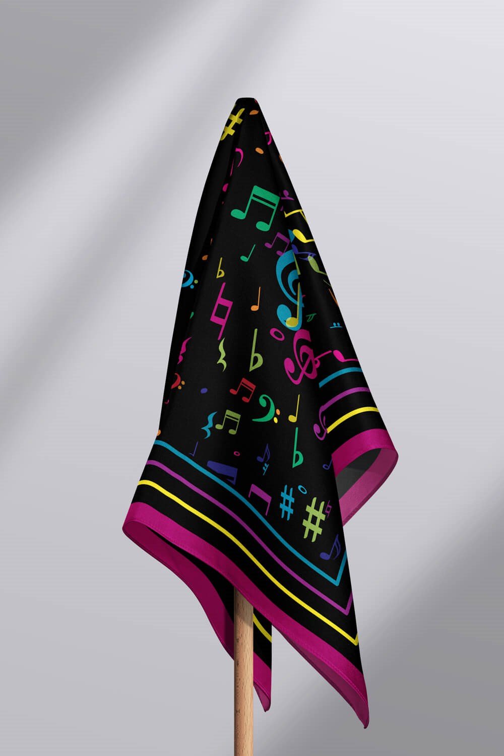 A28 Violla Nota Desenli Bandana