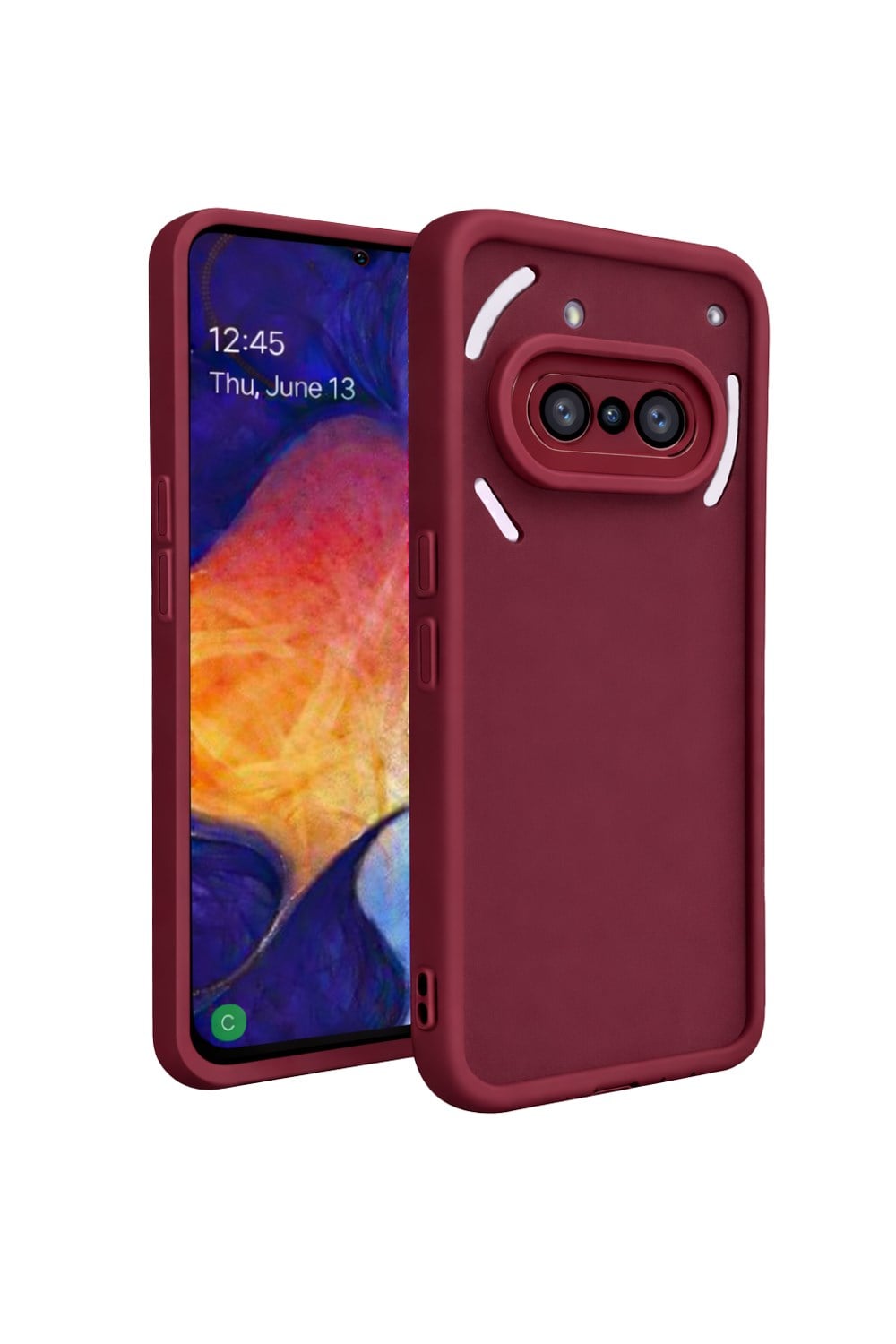 Nothing Phone 3A Kılıf – Kamera Çıkıntılı – Mat Silikon Telefon Kılıfı