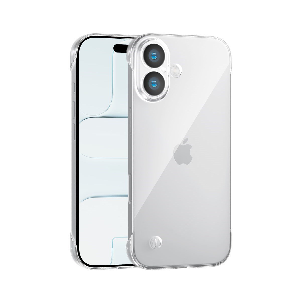 iPhone 16 Plus Uyumlu Kamera Korumalı Yanları Açık Sararmaz Sert Mika Şeffaf Kılıf