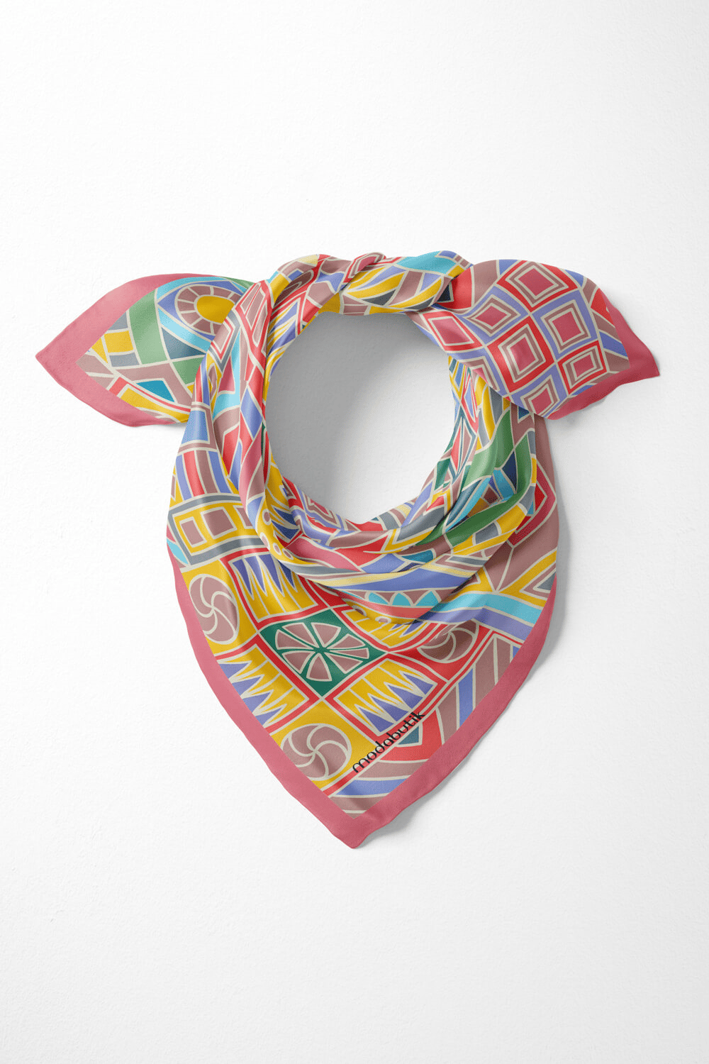 C3 Modabutik Geometrik Desenli Bandana