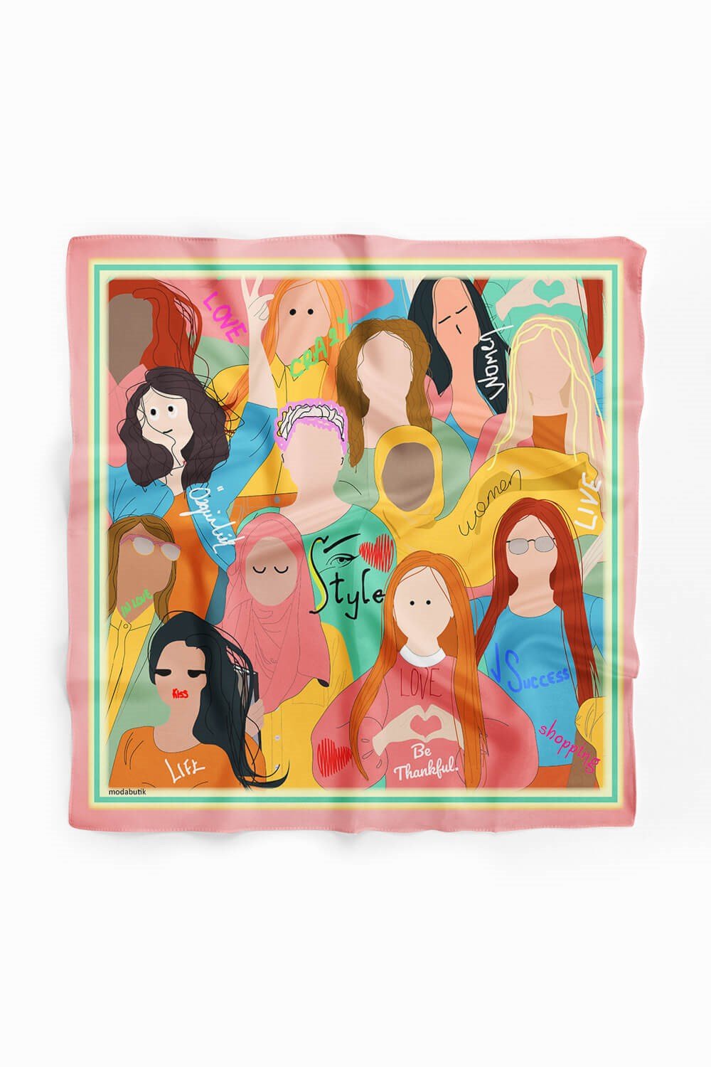 Violla E74 MODERN WOMAN TASARIM BANDANA
