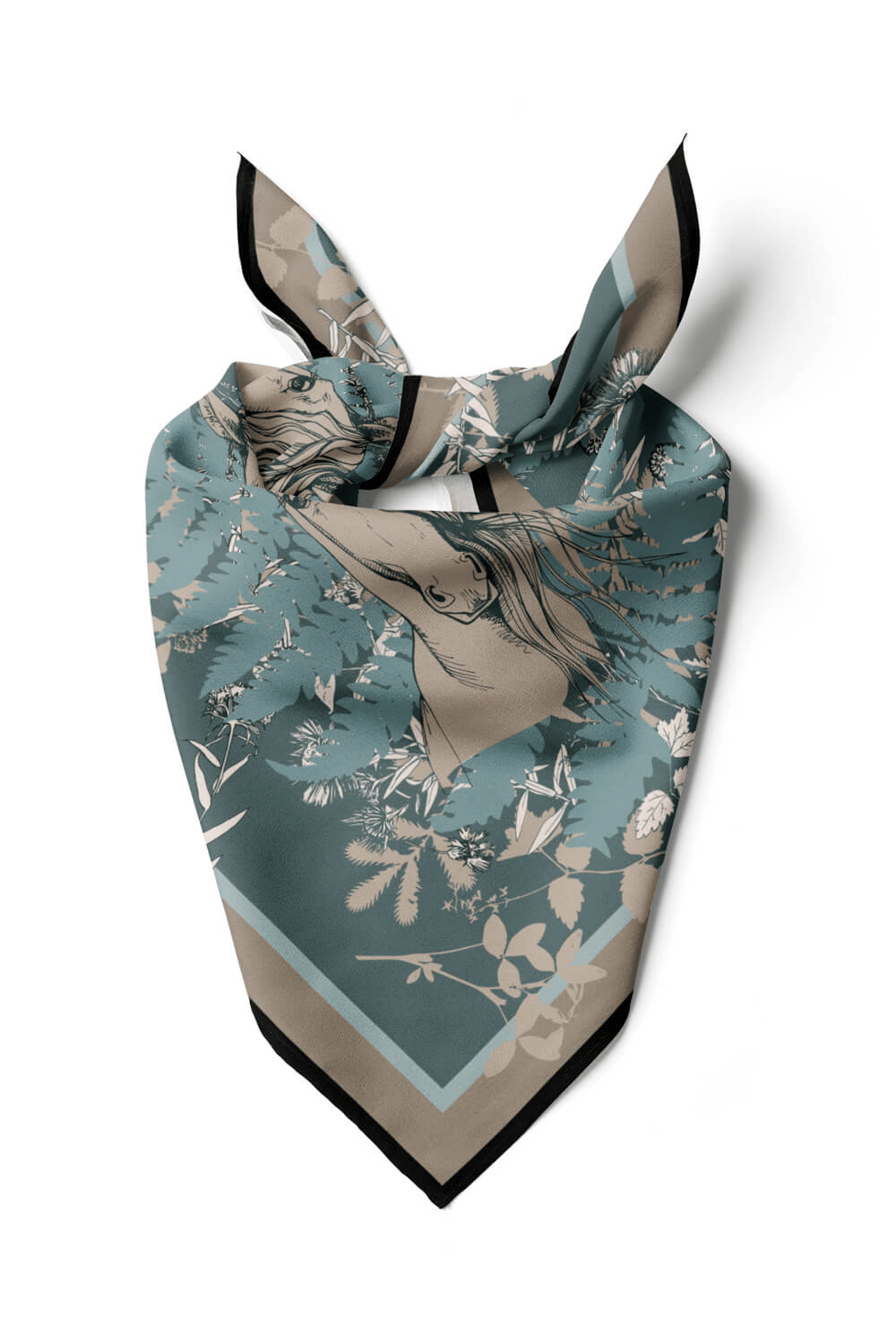 G46 Modabutik At Desenli Bandana