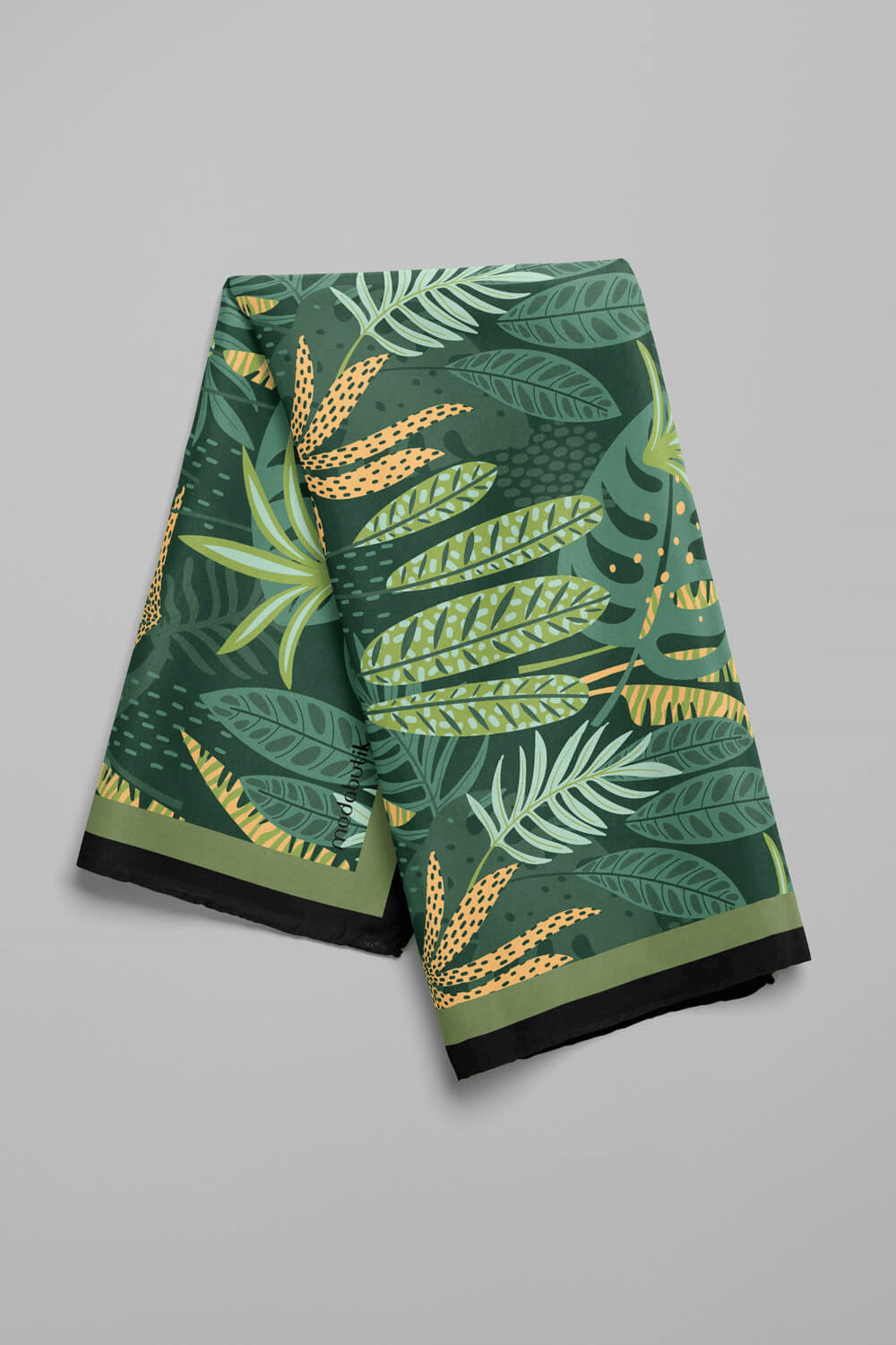 A64 Modabutik Tropik Desenli Bandana