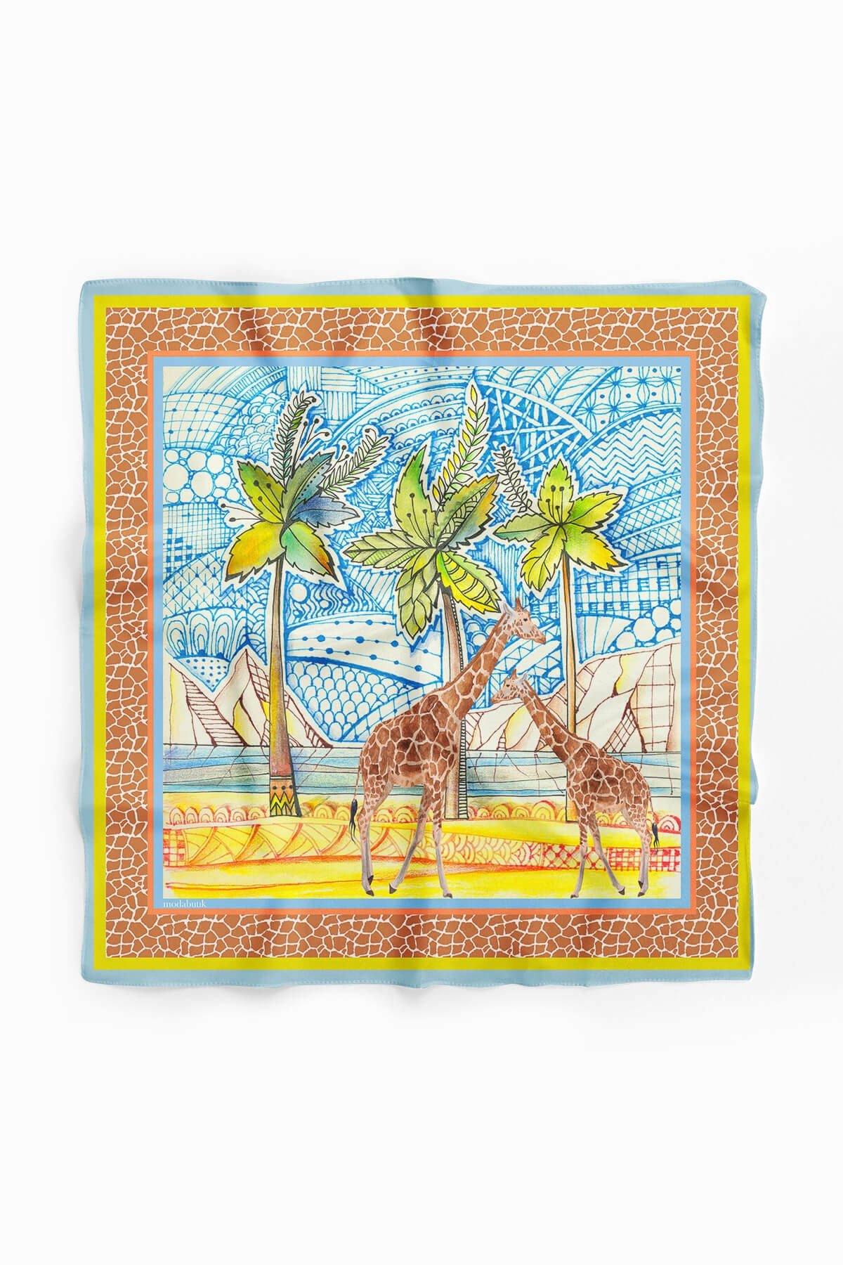 Violla H33 KADIN DESEN BANDANA DG571