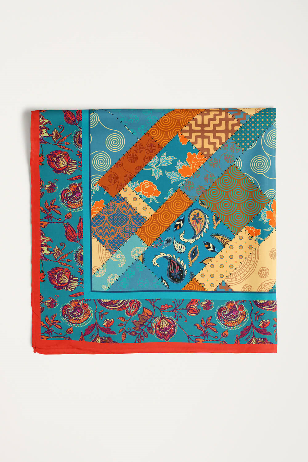 C2 ETNIK ŞALLI BANDANA DG12097