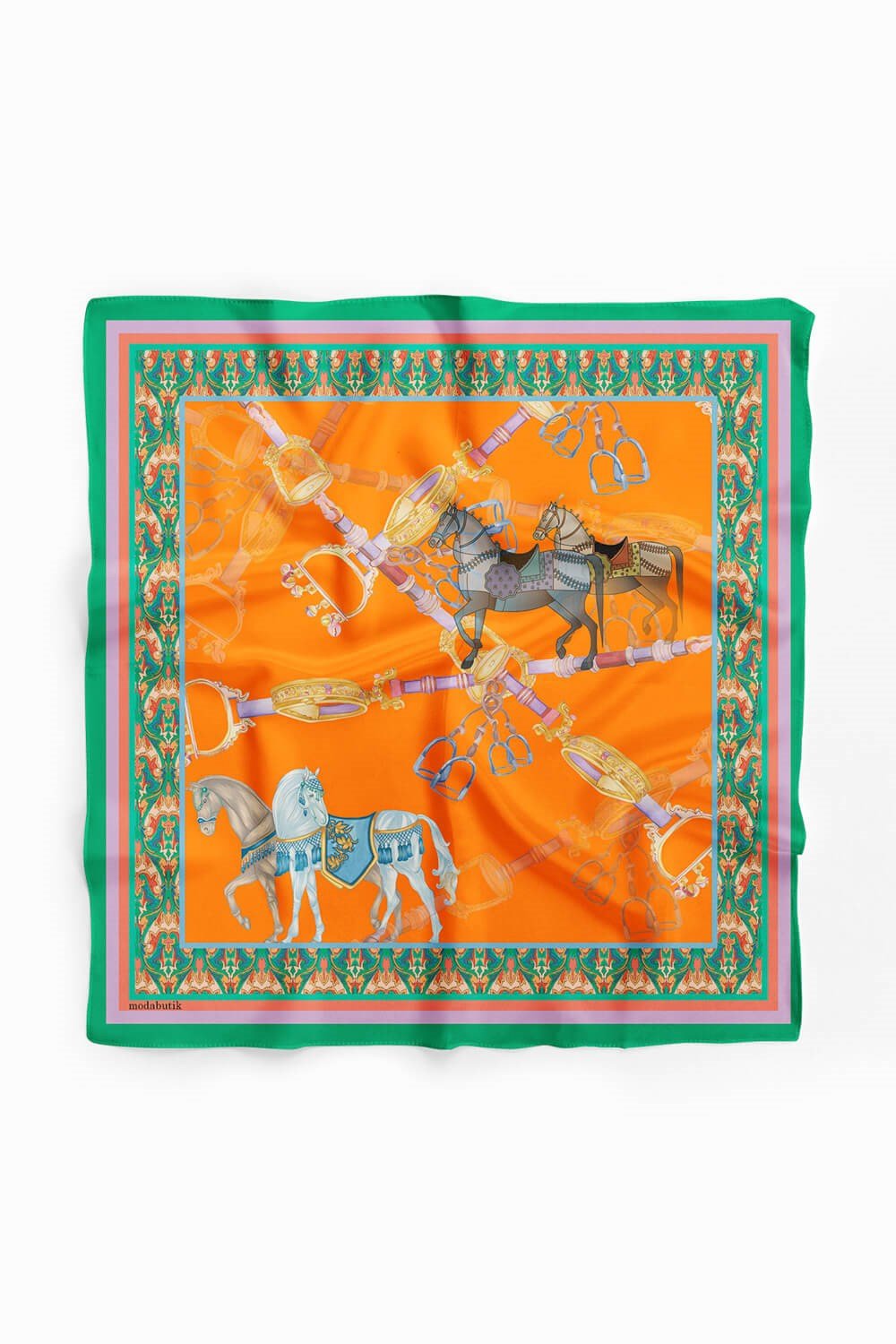 Violla MODERN HORSE  SOYUT TASARIMLI BANDANA DG12108