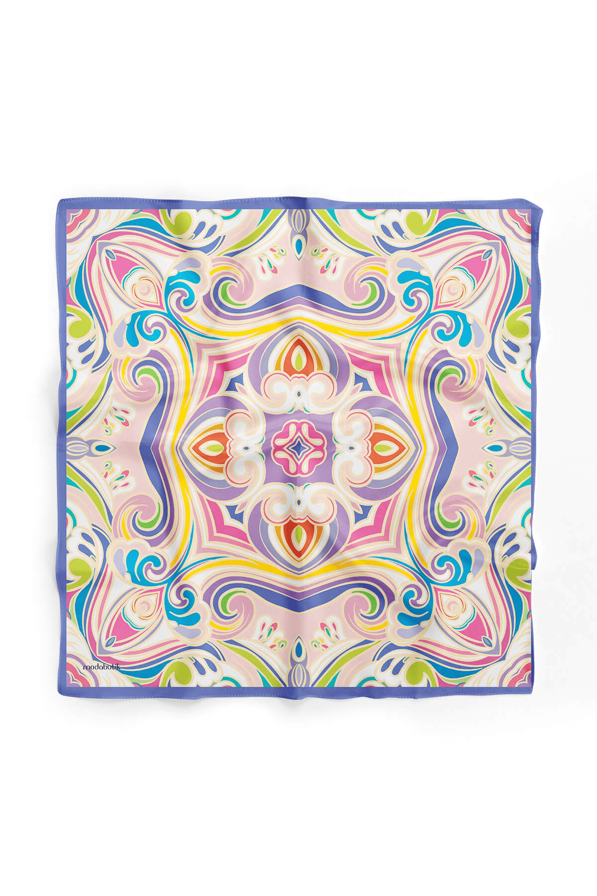 B95 Modabutik geometrik Desenli Bandana