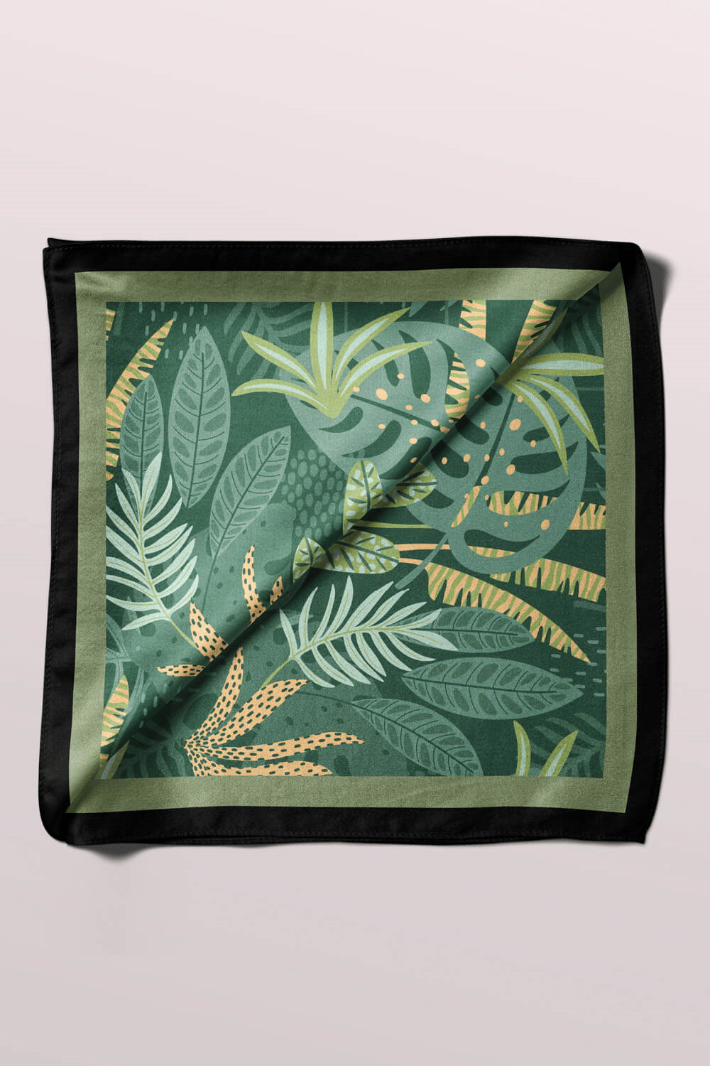 A64 Modabutik Tropik Desenli Bandana