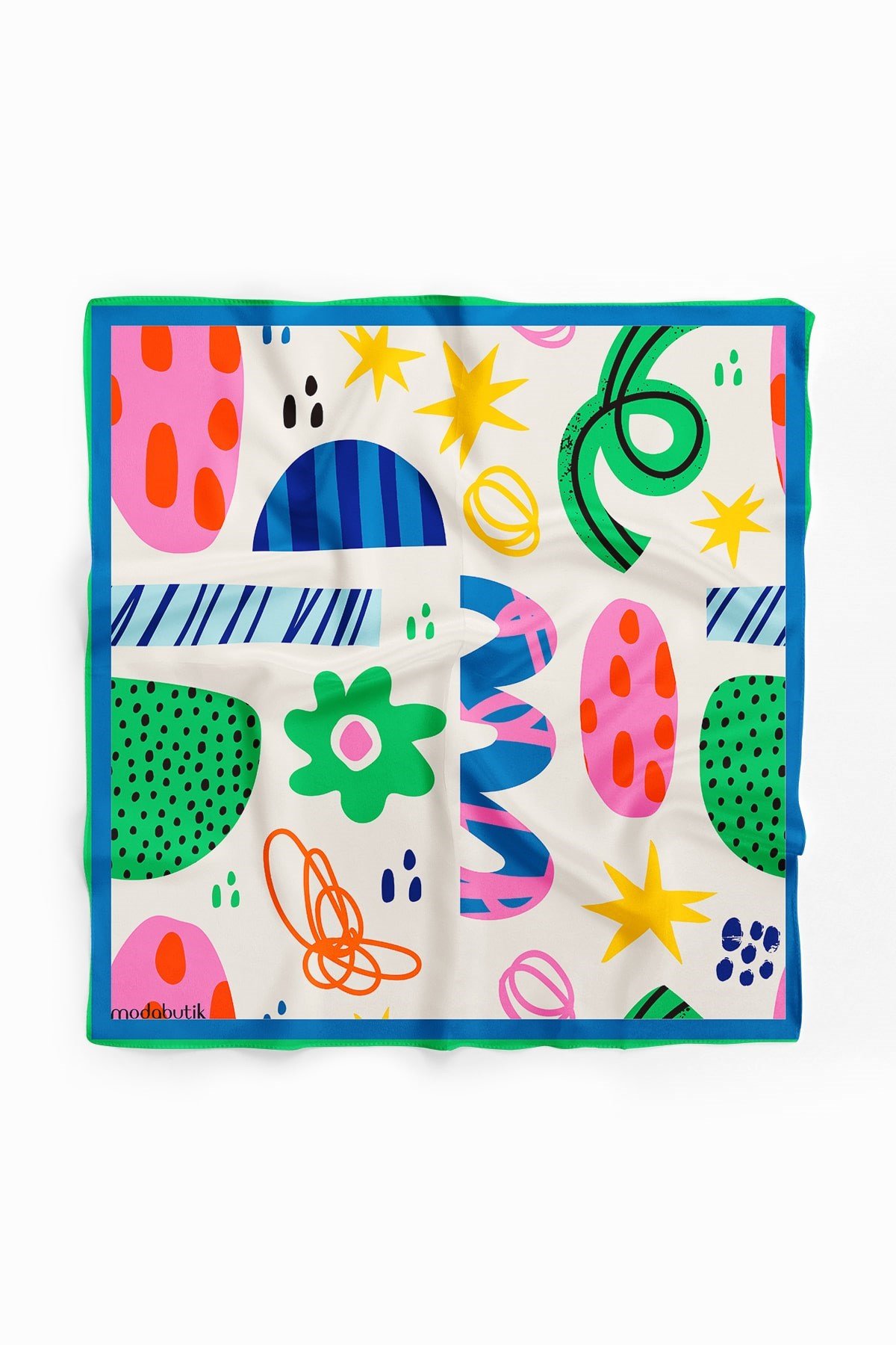 Violla Geometrik Desenli Bandana
