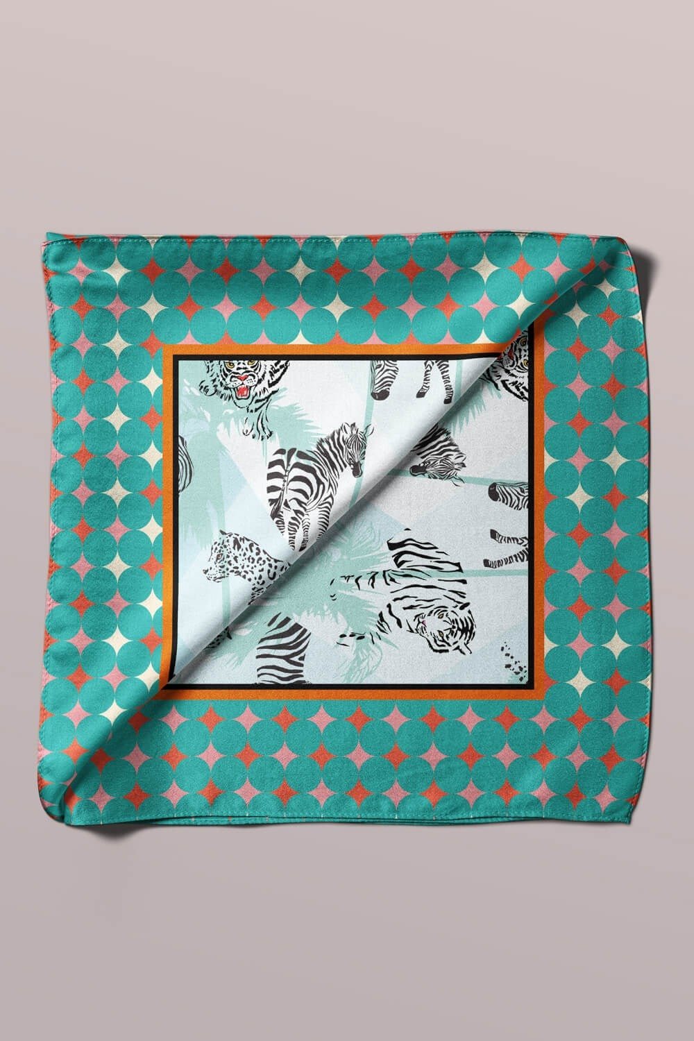 Violla F77 ZEBRA TASARIMLI BANDANA