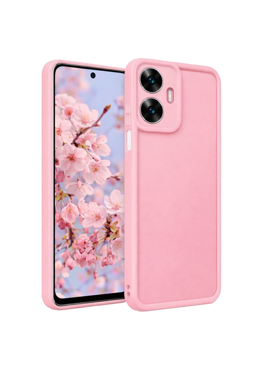 Realme C55 Kılıf – Kamera Çıkıntılı – Mat Silikon Telefon Kılıfı