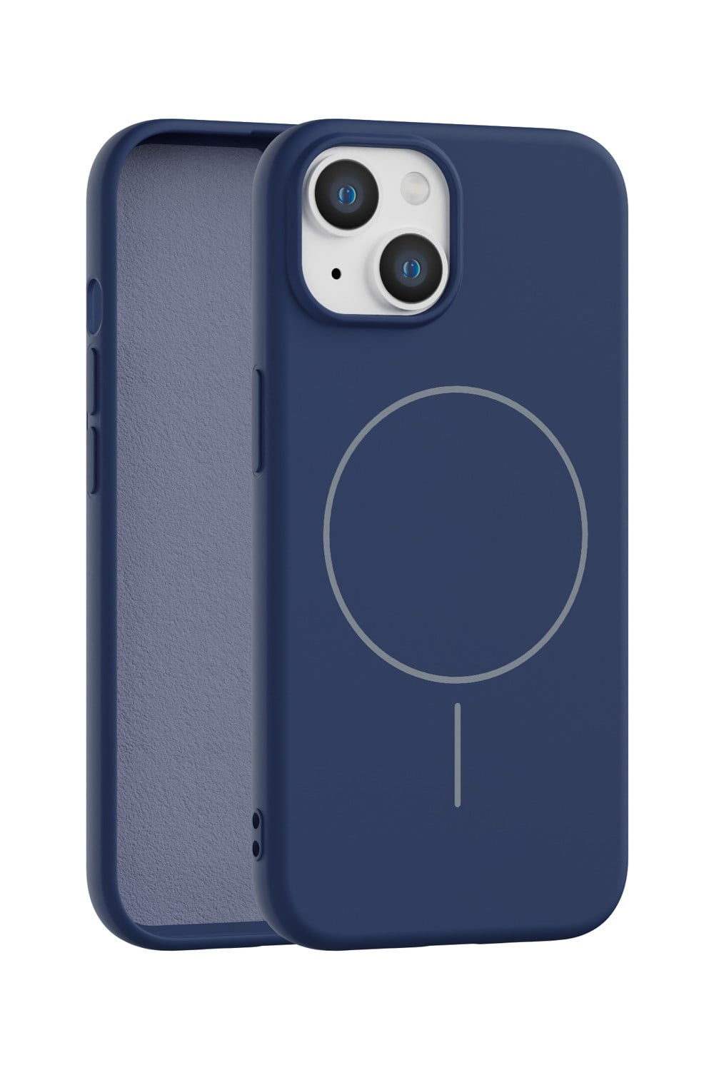 iPhone 15 Uyumlu İçi Kadife Magsafe Wireless Şarj Özellikli Telefon Kılıfı
