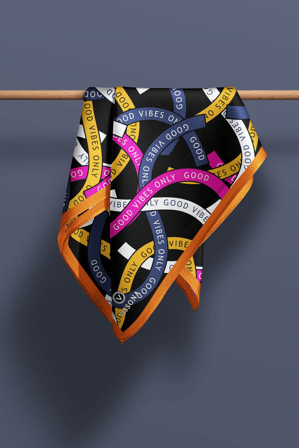 100% Silk Headscarf for Women - 22
