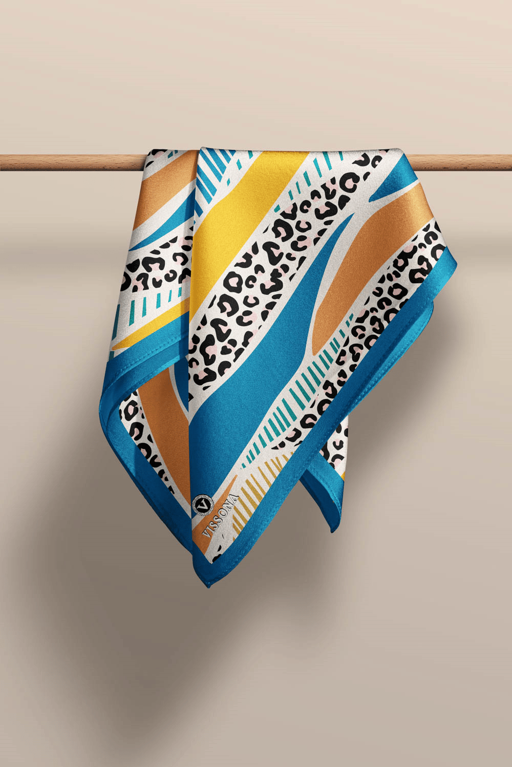 100% Silk Headscarf for Women - 22