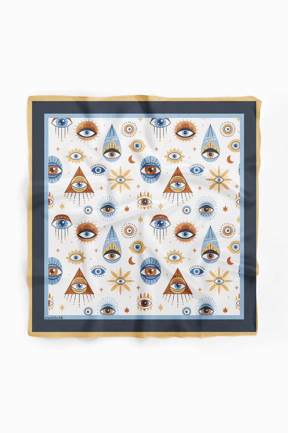 Z67 Violla Göz Desenli Bandana