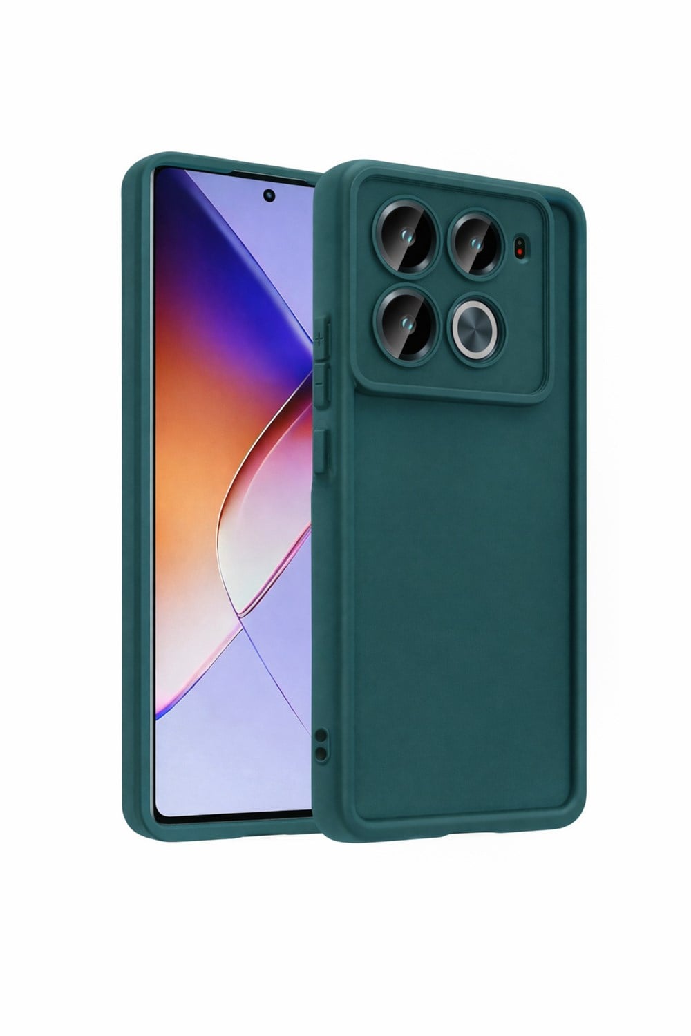 infinix Note40Pro 4G/5G / Note40Pro+ 5G Kılıf – Kamera Çıkıntılı – Mat Silikon Telefon Kılıfı