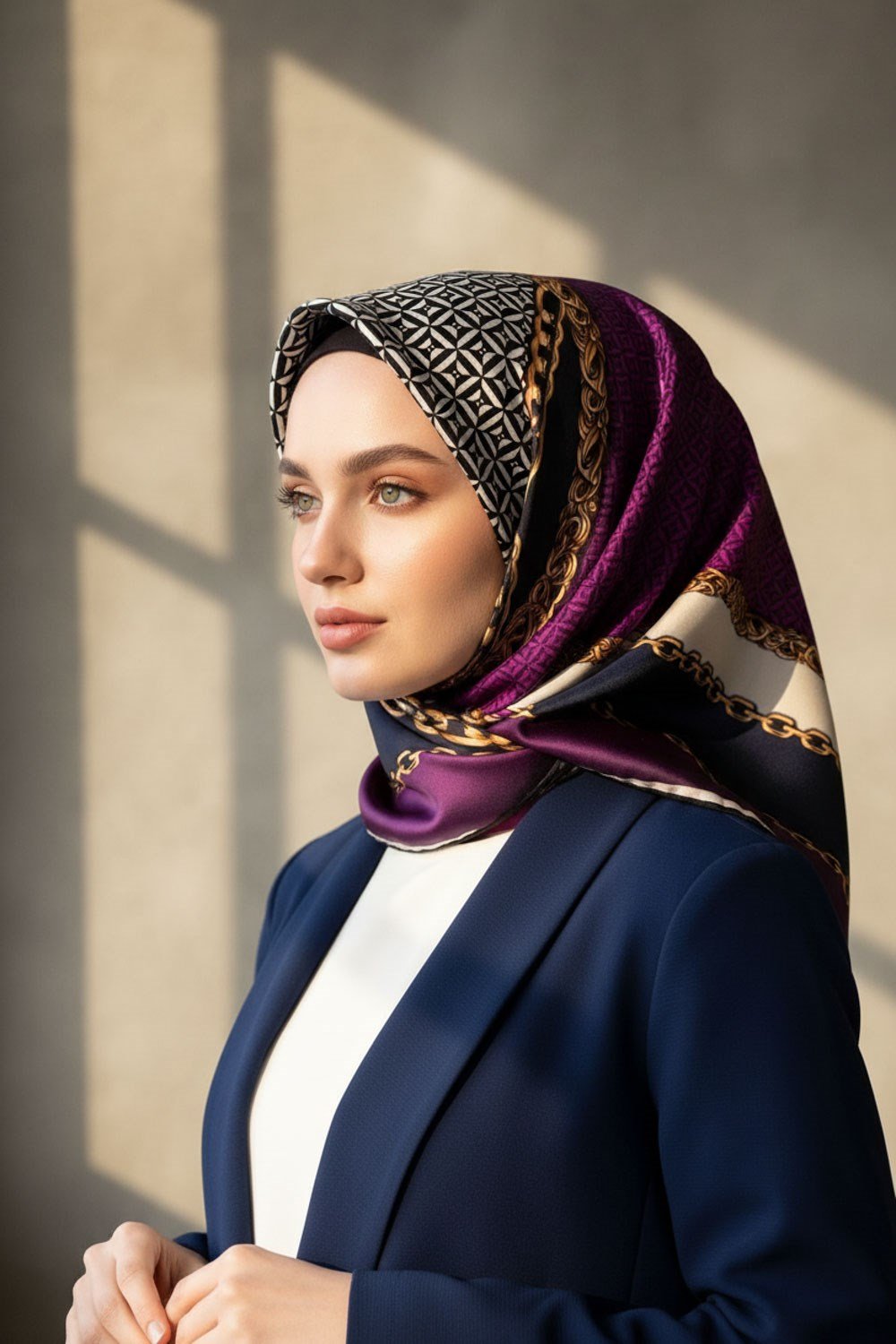 Twill İpek Eşarp