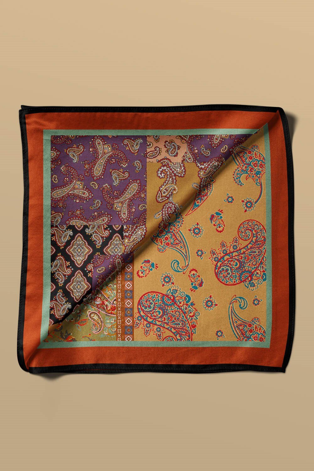 Violla ETNIK ŞALLI BANDANA DG12175