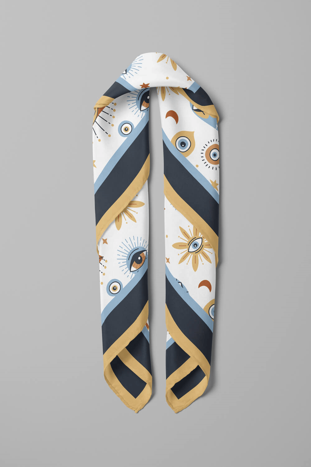 Z67 Modabutik Göz Desenli Bandana