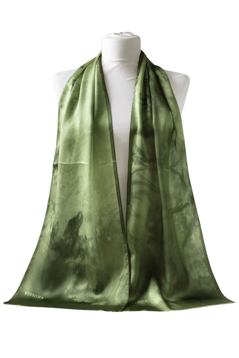 100% Silk Head Scarf for Women - 12
