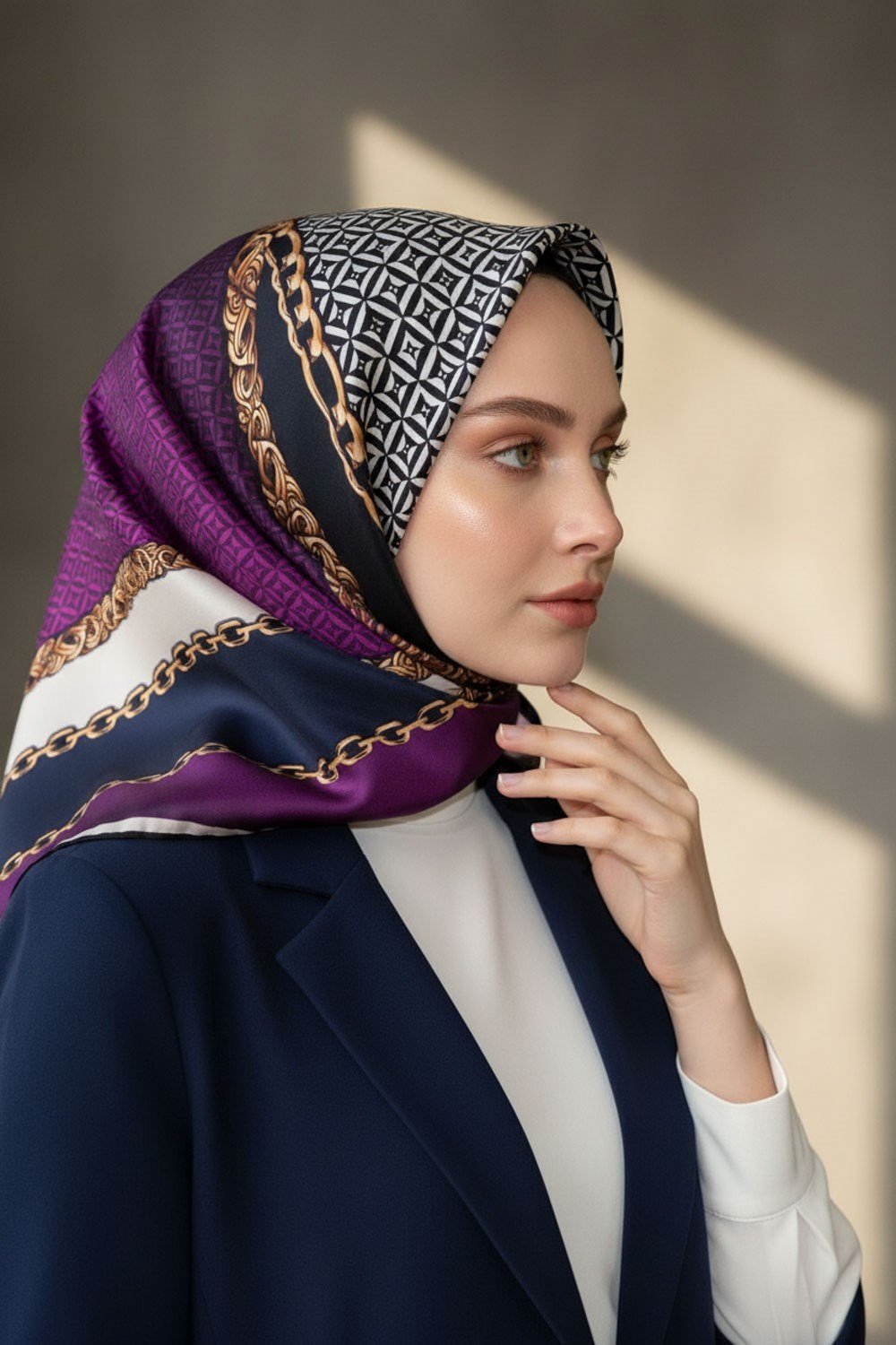 Twill İpek Eşarp