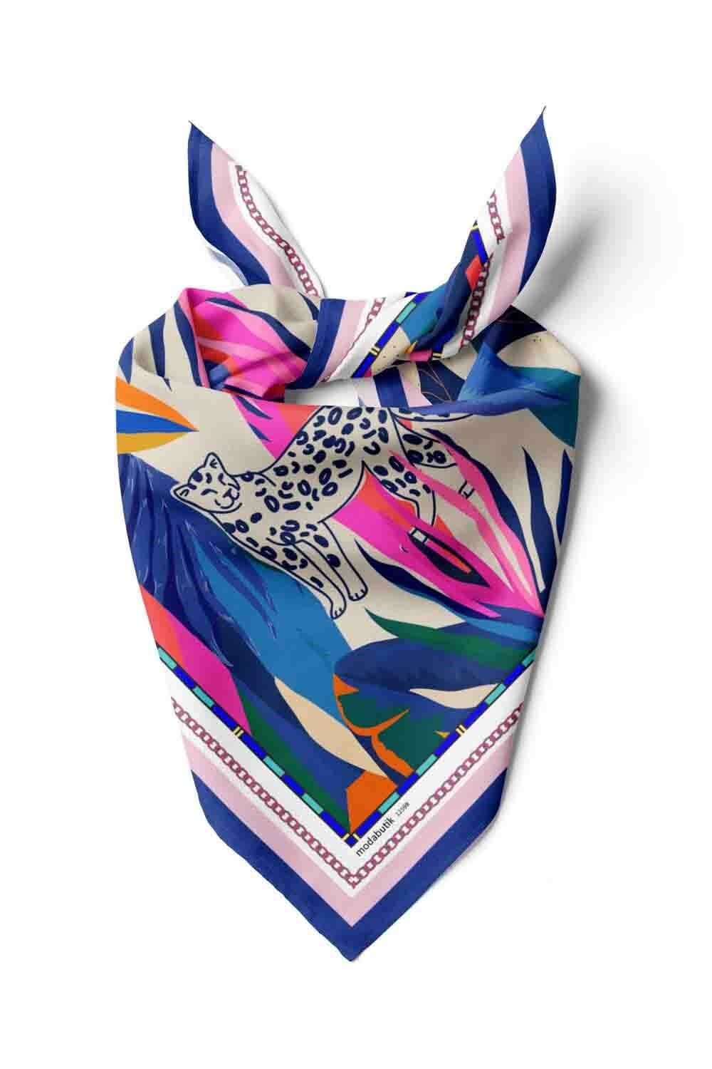 Violla E62 COLORFUL ABSTRACT TASARIMLI BANDANA