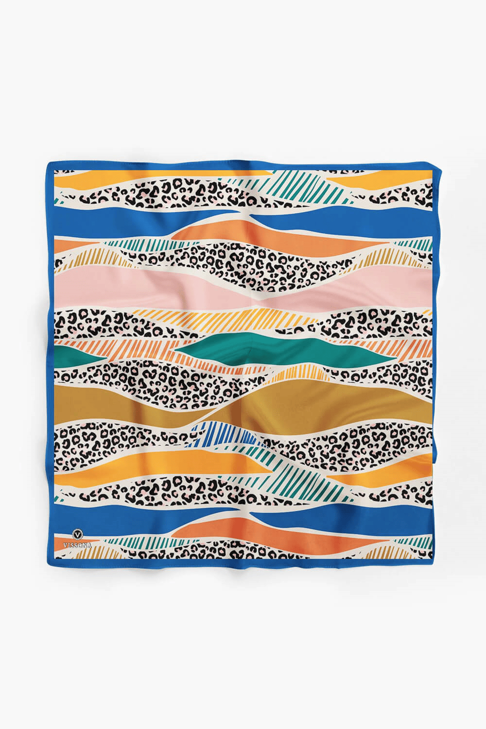 100% Silk Headscarf for Women - 22