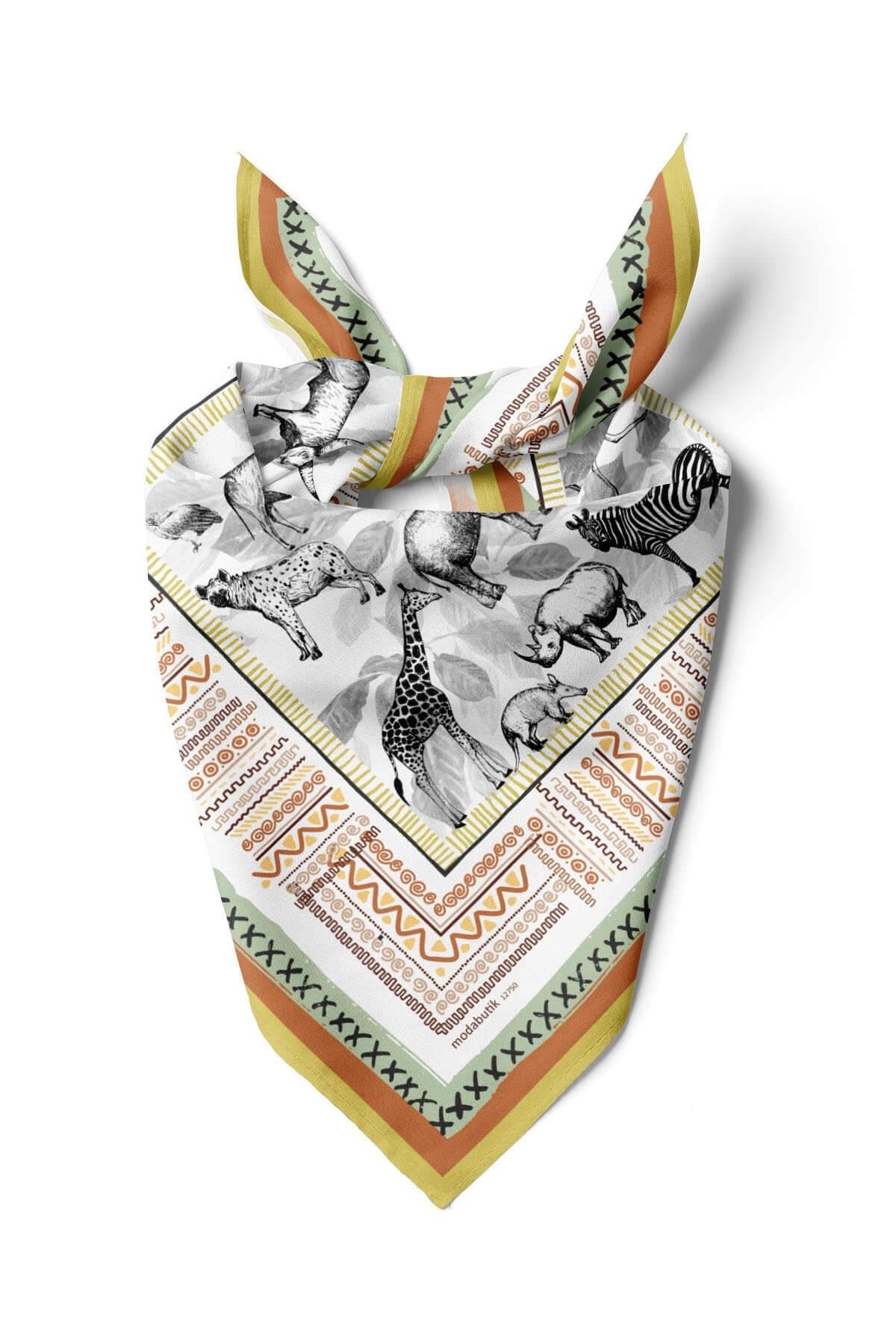Violla F61 AFRICAN ETNIC TASARIM BANDANA