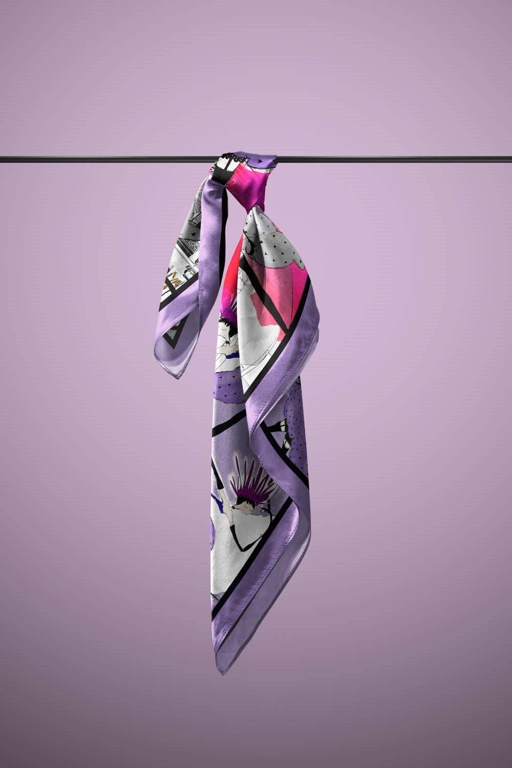 Violla C73 KADIN DESENLİ BANDANA