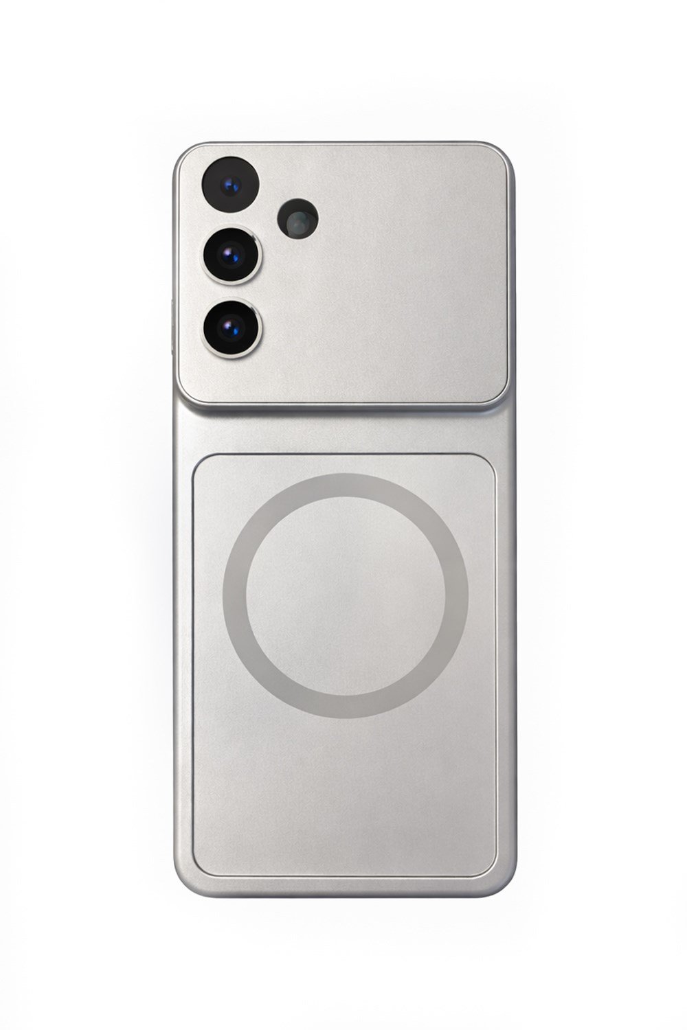 Samsung Galaxy S26 Uyumlu Kamera Korumalı Magsafe Wireless Şarj Özellikli Full Glass Arka Kapak