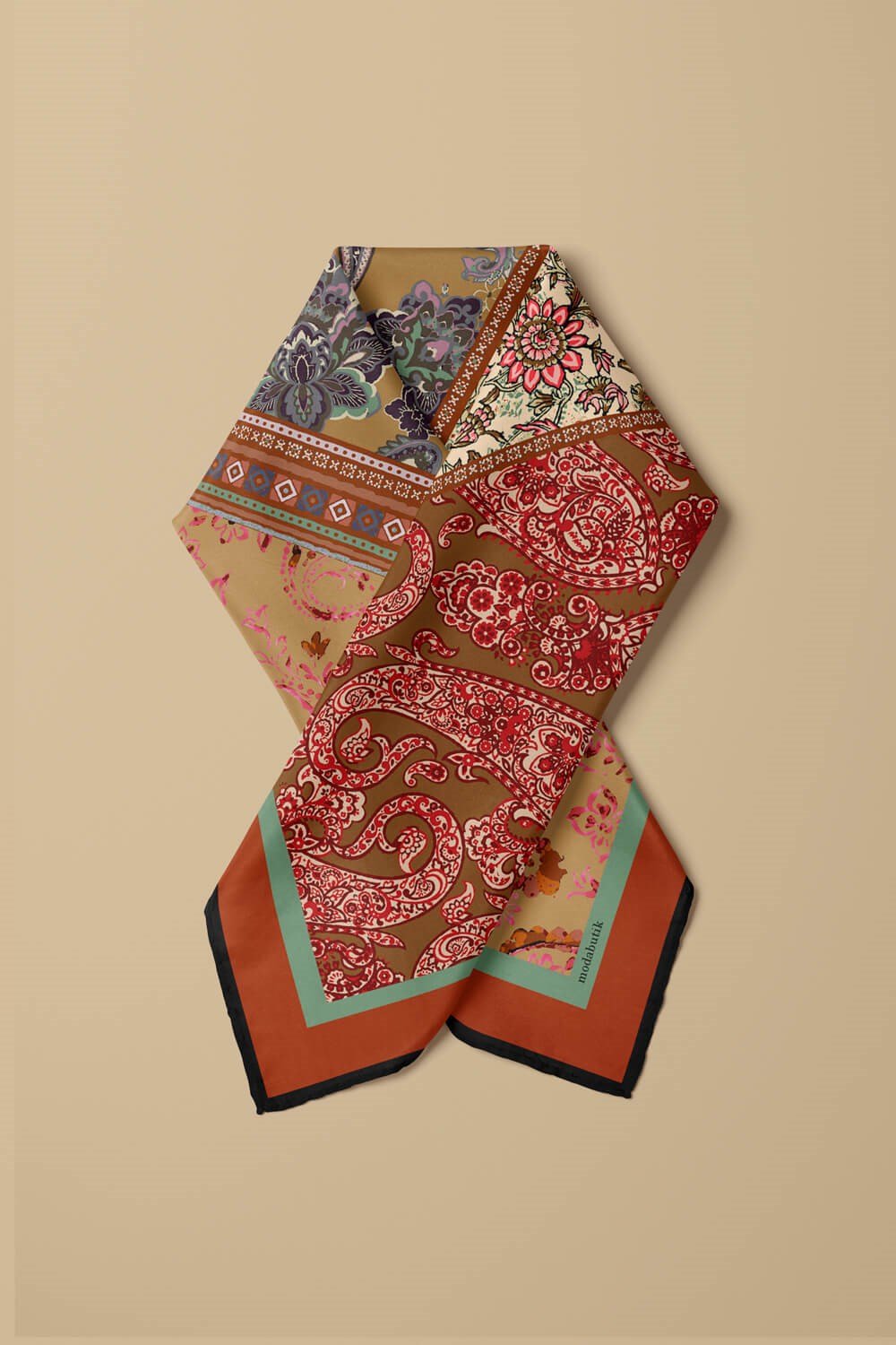 Violla ETNIK ŞALLI BANDANA DG12175