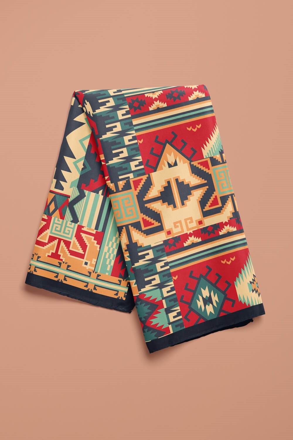 V5 Violla Etnik Desenli Bandana
