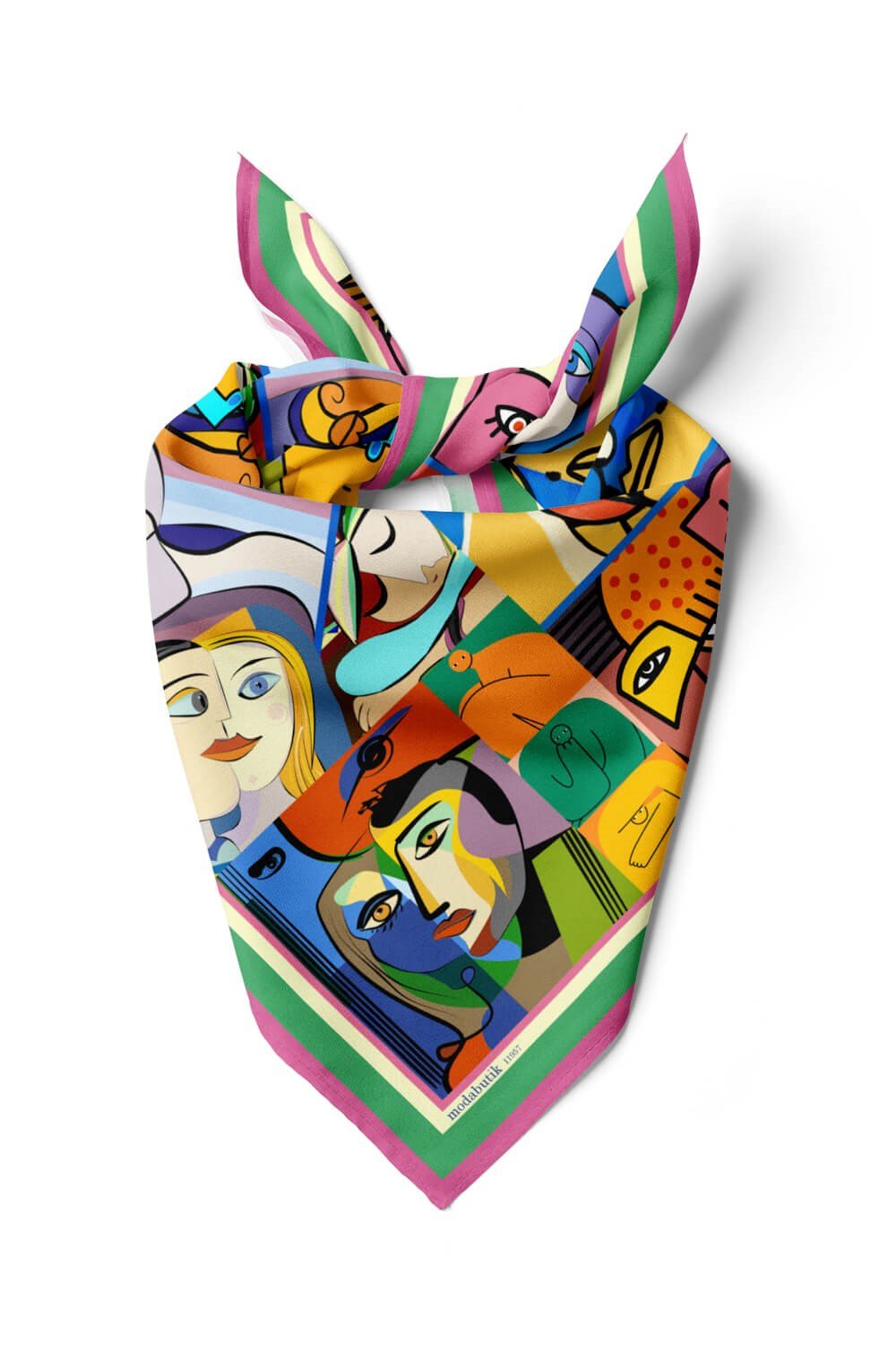 Violla B13 HUMAN ABSTRACKT TASARIMLI BANDANA