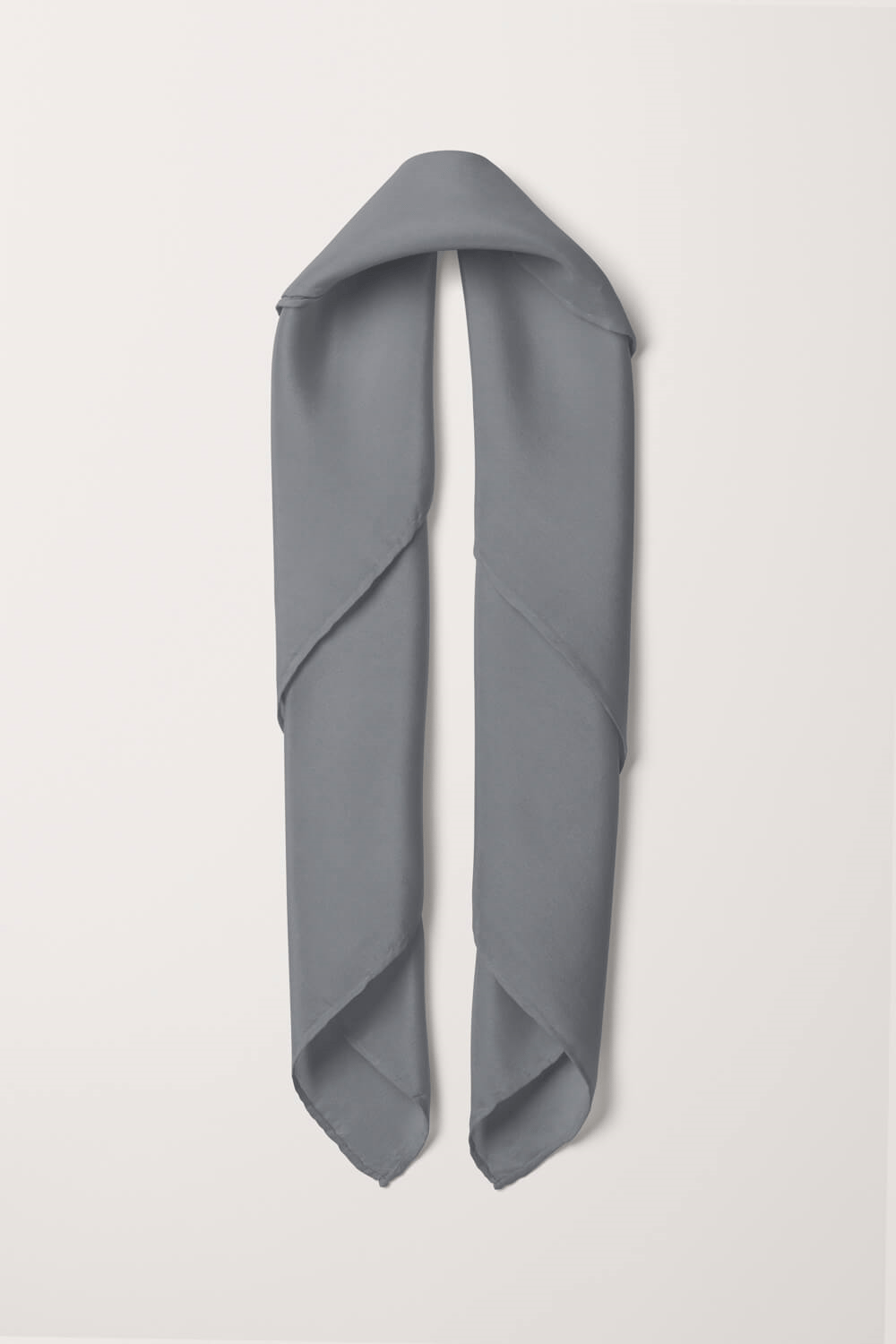 Şifon Gri Bandana