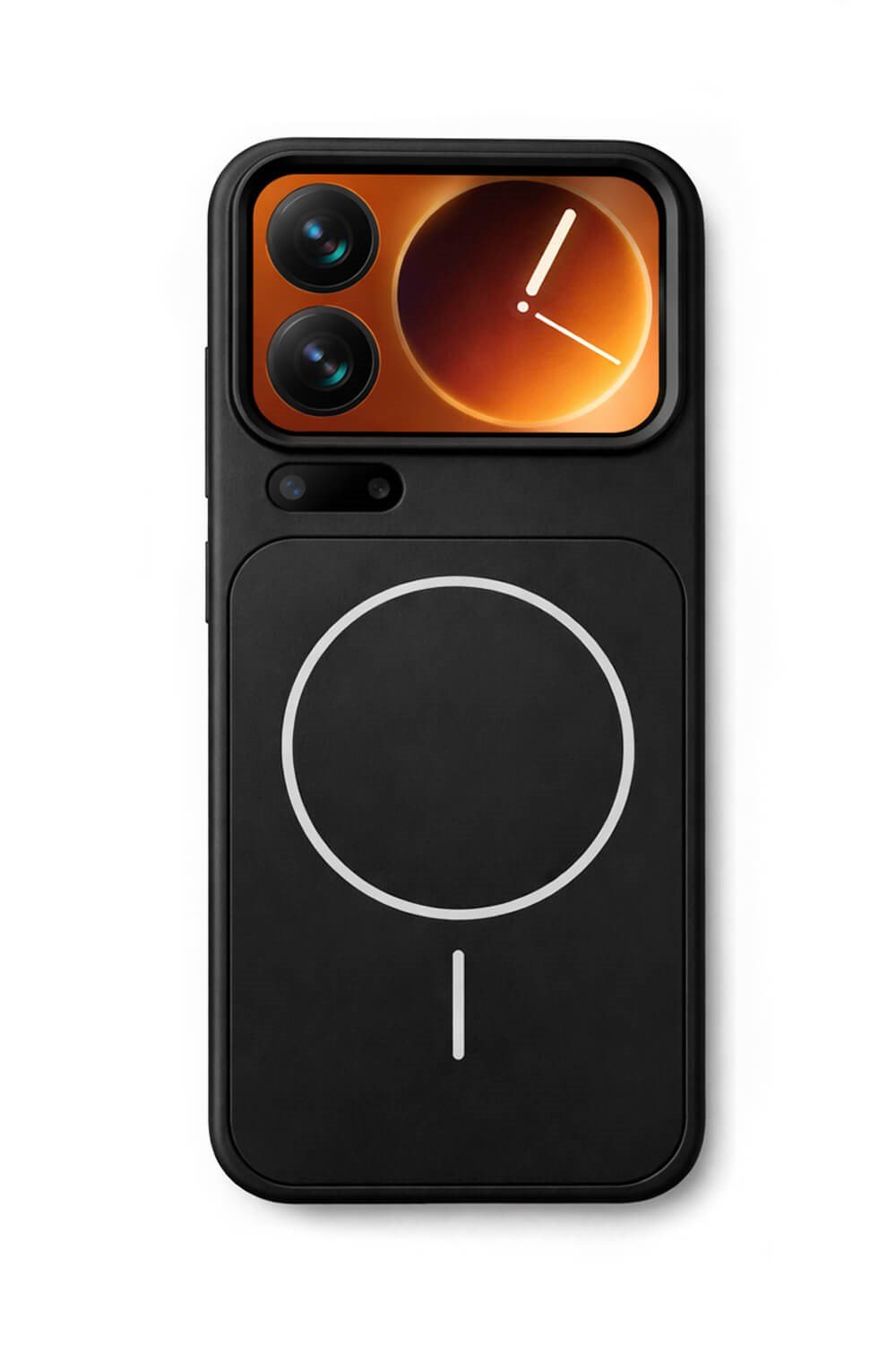 Mi 17 Pro Uyumlu Kamera Korumalı Magsafe Wireless Şarj Özellikli Full Glass Arka Kapak